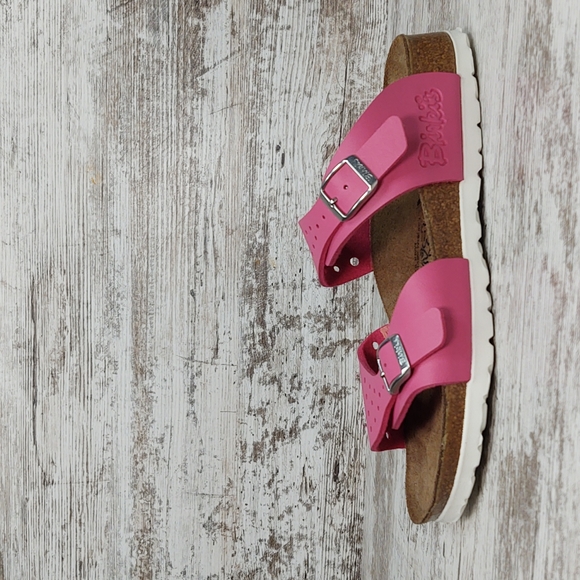 🟪NIB Sz 36 Birkenstock Birki's Pink Freeport Slide Sandal - Picture 2 of 16